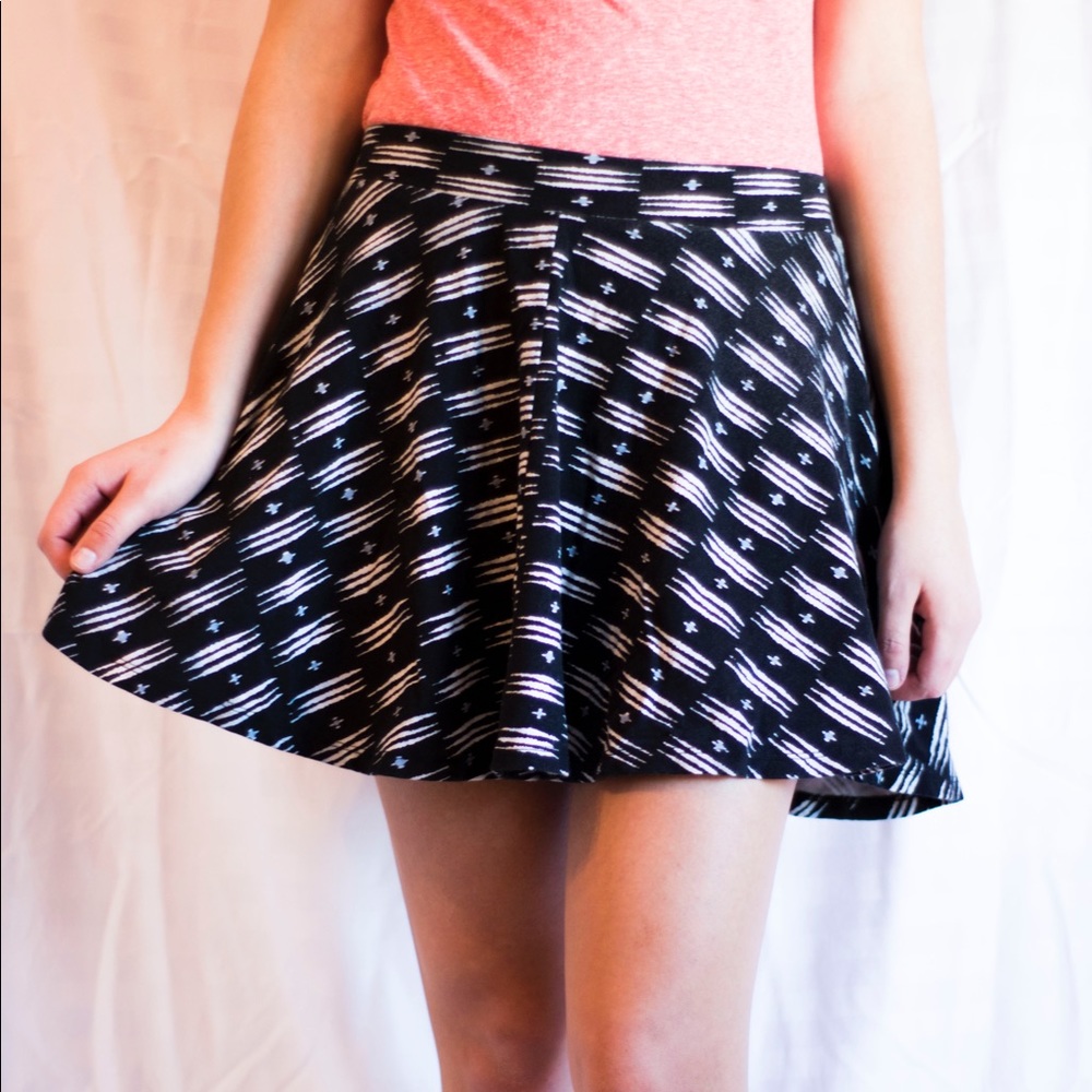 Patterned skirt